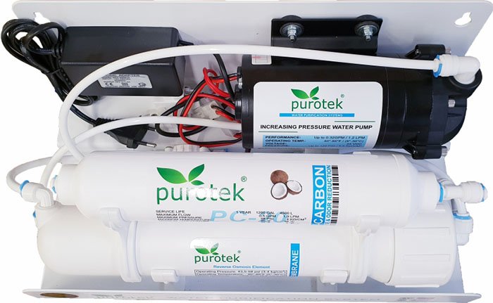 Purotek RO-5100P обратный осмос с помпой